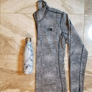 The North Face Grey Pattern Quarter-Zip